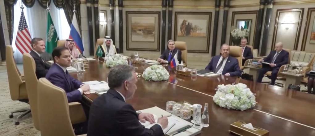 US and Russia hold Ukraine peace talks in Saudi Arabia without Kyiv, raising geopolitical concerns and diplomatic tensions.